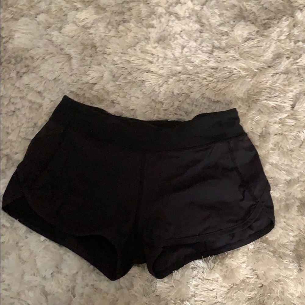 Black athletic ivivva shorts